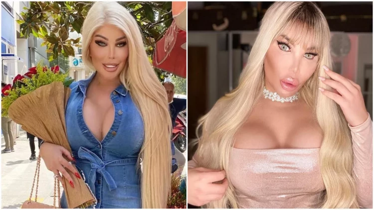 Məşhur modelin yarıçılpaq hellouin geyimi - FOTOlar