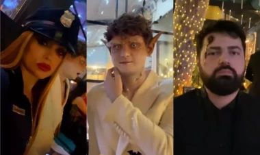 Nigar, Ranar və Eldar cadugərlər bayramında - VİDEO