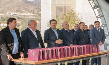 Laçında məskunlaşan daha 20 ailəyə evlərinin açarları verildi - FOTO