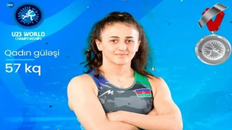 Azərbaycan güləşçisi dünya ikincisi olub