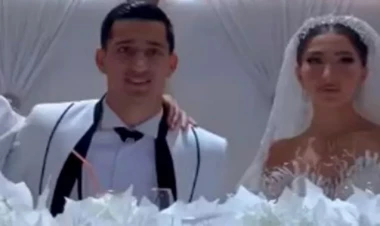 “Neftçi”nin futbolçusunun toyundan görüntülər - VİDEO - FOTO