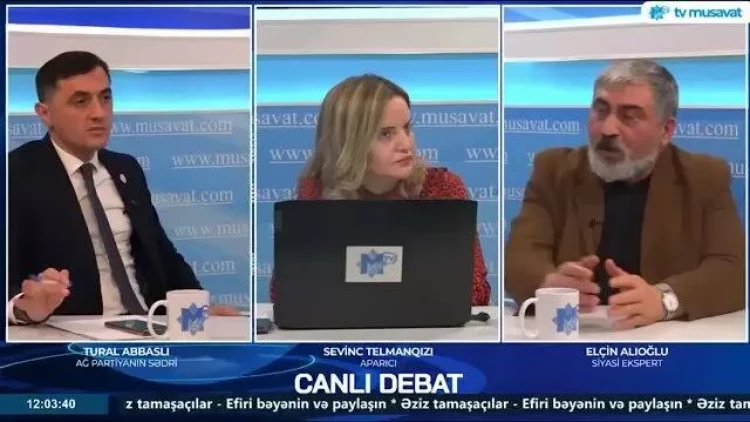 İsrail-Fələstin qarşıdurmasında kimə dəstək verməliyik? - T.Abbaslı-E.Alıoğlu arasında GƏRGİN DEBAT