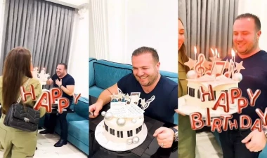 Dostlarından Elnura ad günü sürprizi - VİDEO