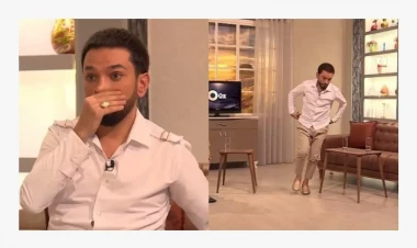 Qarşısında onu görən Faiq Ağayev efiri tərk etdi - VİDEO