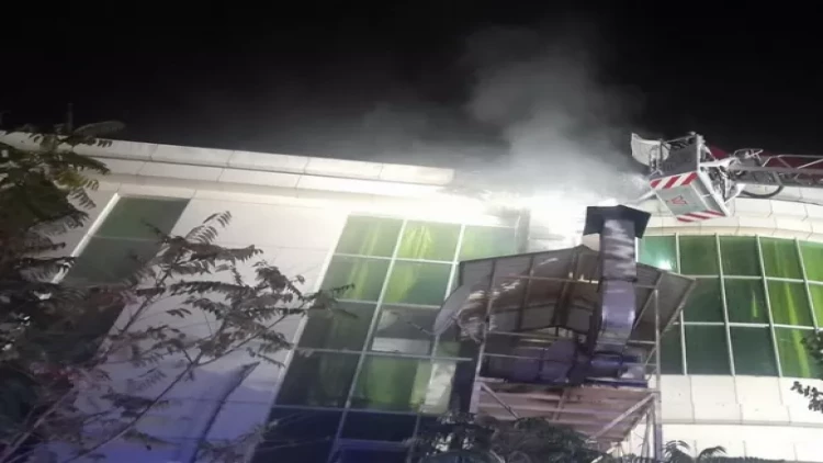 Azərbaycanda toy zamanı restoran yandı - YENİLƏNİB - VİDEO - FOTO