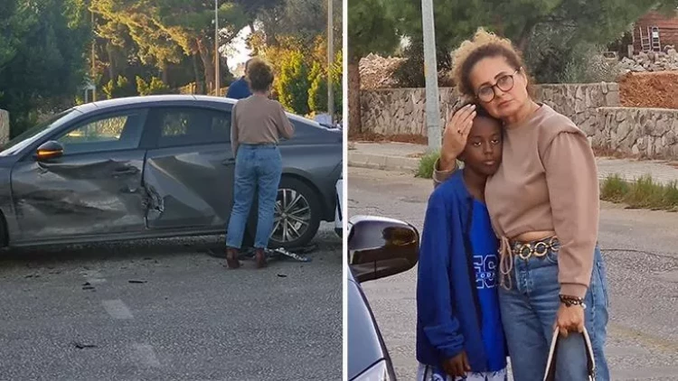 Məşhur akrisa və oğlu ölümdən döndü - FOTO