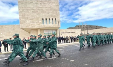Zəngilanda hərbçilərin yürüşü keçirildi - FOTO