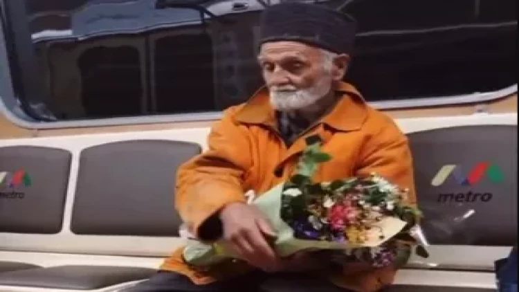 Bakı metrosunda çəkilən görüntü rekord qırır - VİDEO