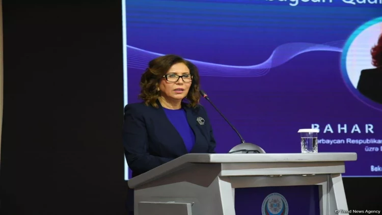 Sülhün inkişafına töhfələr verənlər məhz qadınlardır - Bahar Muradova