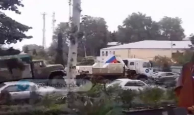 Rus sülhməramlıları Qarabağı tərk edir - VİDEO