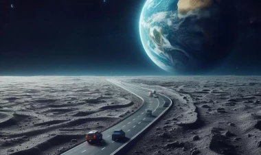 Ayda magistral yollar olacaq - Ay torpağı asfalta çevriləcək - FOTO