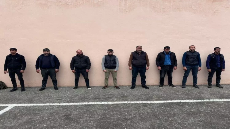 Minalı əraziyə daxil olmaq istəyən 8 nəfər saxlanıldı