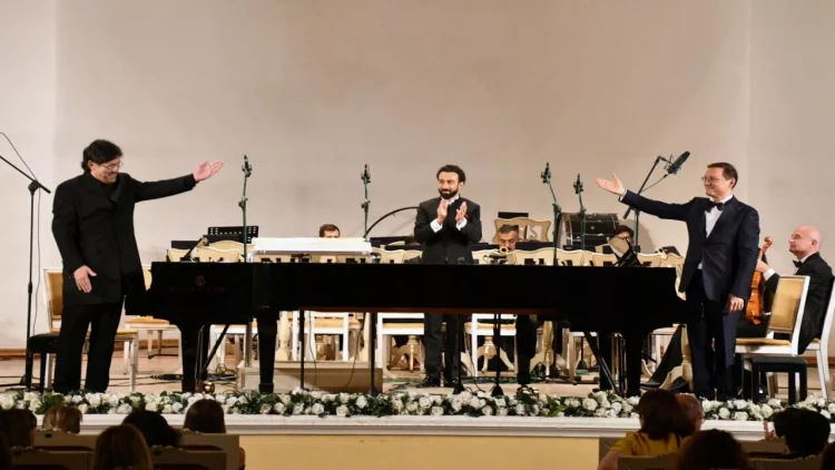 Murad Adıgözəlzadə, Stanislav Yudeniç, David Khrikuli musiqisevərlərə öz ifalarının təqdim ediblər - FOTO