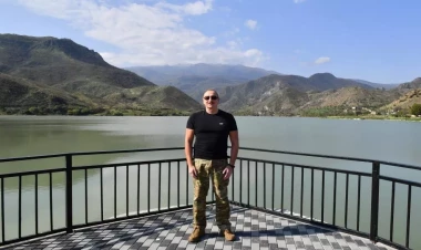 Prezident Suqovuşan su anbarının istifadəyə verilməsi mərasimində iştirak edib - VİDEO - FOTO