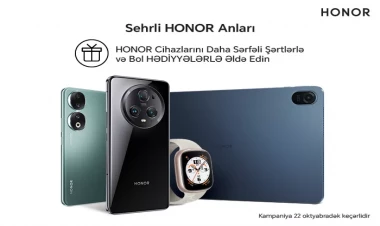 HONOR-dan aksiya: “Sehirli HONOR Anları”