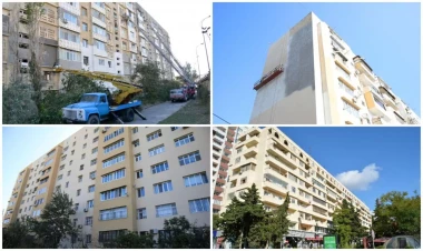Paytaxtın Nizami rayonunda abadlıq və yenidənqurma işləri geniş vüsət aldı - FOTO