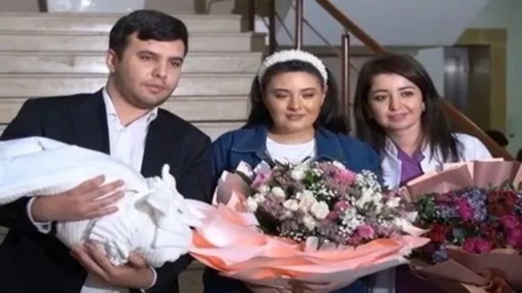 35 gün əsirlikdə olmuş Vətən müharibəsi qazisi ata oldu - FOTO