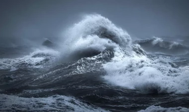 Bakıda 32 m/s-dək külək - Xəzərdə dalğanın hündürlüyü 3 metrə çatdı