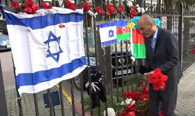 Bakıda İsrailə dəstək nümayişi - VİDEO