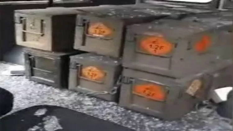 Qarabağda ermənilər təcili yardım maşınında raket daşıyırmış  - VİDEO