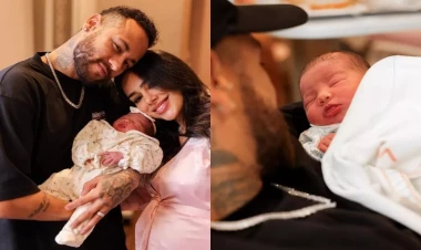 Neymarın ikinci övladı oldu - FOTO