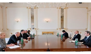 İlham Əliyev Vladimir Orliçi qəbul edib - VİDEO