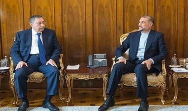 Xələf Xələfov Tehranda İran XİN rəhbəri ilə görüşüb