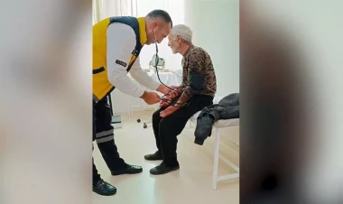 Xankəndidə həkimlərimiz erməni sakini belə müayinə etdi - VİDEO