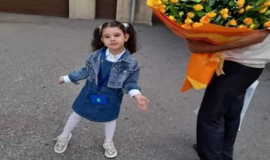 Gəncə hücumunda valideynlərini itirən Nilayın FOTOsu