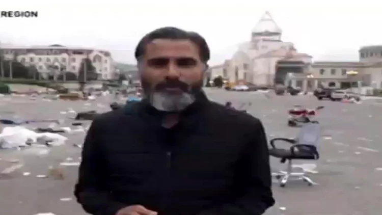 Əl-Cəzirənin müxbiri Xankəndi ilə bağlı bu yalanı ifşa etdi - VİDEO