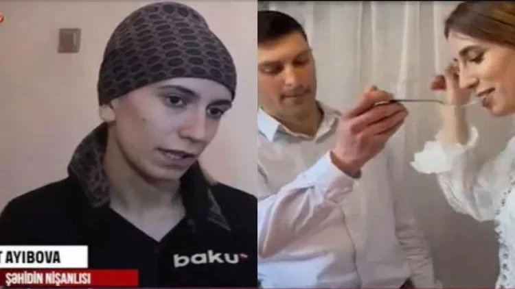 Şəhidin nişanlısından ürək dağlayan sözlər: “Kim bizi görürdü, deyirdi bu nə gözəl sevgidir”