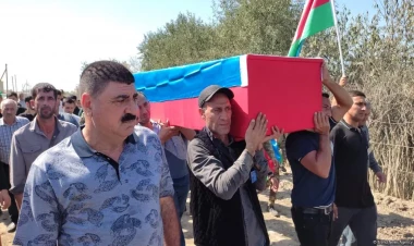 Otuz il əvvəl Füzulidə itkin düşən hərbçinin nəşi Salyanda dəfn edildi - VİDEO - FOTO