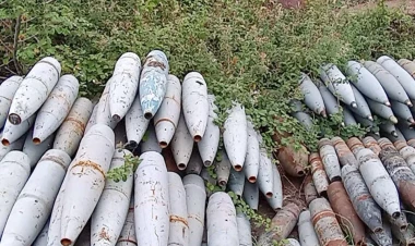 Xocalıda daha bir silah-sursat anbarı aşkarlandı - VİDEO