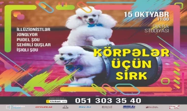 Bakıda körpələr üçün sirk tamaşası təqdim olunacaq