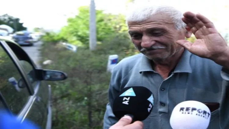 Qarabağın erməniəsilli sakini Azərbaycan polisinə təşəkkür etdi - FOTO