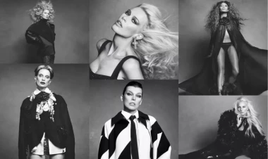 20 supermodel kamera qarşısına keçdi - FOTOlar