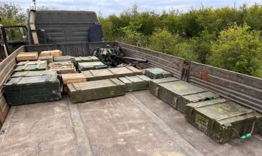 Ağdamda müxtəlif təyinatlı döyüş texnikası müsadirə edildi - VİDEO - FOTO