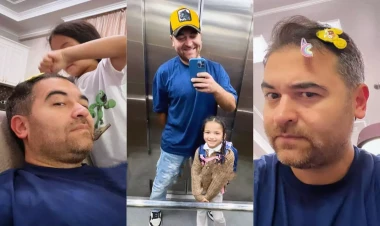 Qızı İlkin Həsəninin başına “oyun açdı” - VİDEO - FOTO