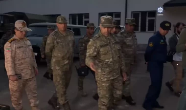 Mayis Bərxudarov ələ keçirilən hərbi qənimətləri təqdim etdi - VİDEO