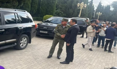 Erməni sakinlərin nümayəndələri Yevlaxda - VİDEO - FOTO