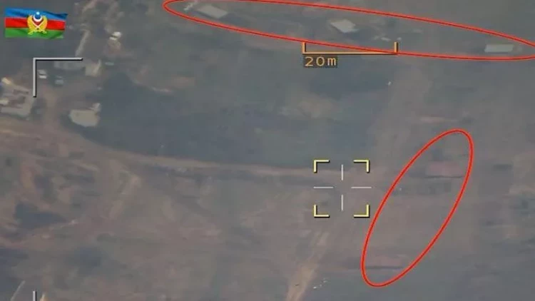 Erməni silahlı birləşmələri səngərlərdən qaçır - VİDEO