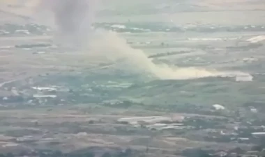 Düşmənin anbarı MƏHV EDİLDİ - VİDEO