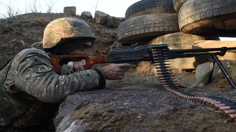 Düşmən Kəlbəcəri atəşə tutdu