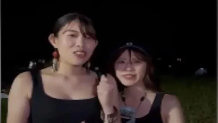 Yapon qızlar Urmiya gölünə dəstək olublar - VİDEO