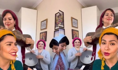 İranlı müğənni Azərbaycan mahnısı oxudu - VİDEO