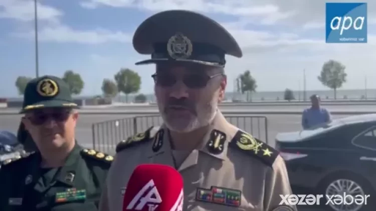 İranlı general: İranın Azərbaycanla sərhədə qoşun toplaması iddiaları əsassızdır - VİDEO