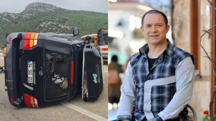 Müğənni ailəsi ilə birgə qəzaya düşdü - FOTOLAR