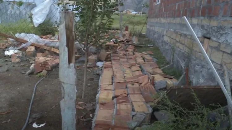 Külək və Leysan bölgələrdə ciddi fəsadlar törətdi - VİDEO