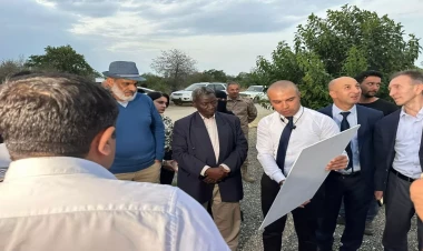 İƏT nümayəndə heyətinin Ağdama səfəri başa çatıb - FOTO