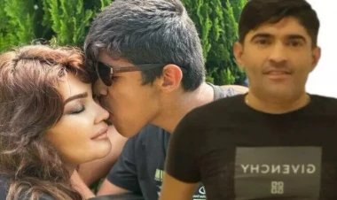 Nazpəri uzun müddət sonra nəvəsini gördü - FOTOLAR